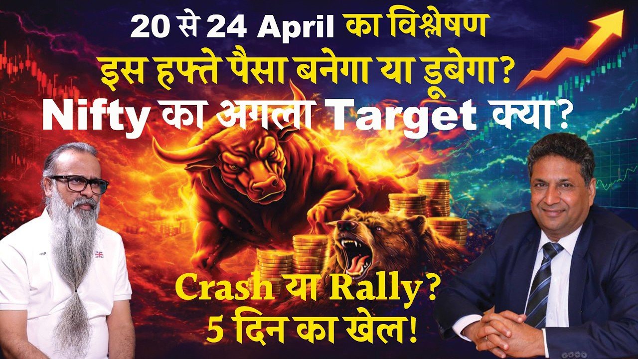 शेयर बाजार का लेखा-जोखा: 20 से 24 अप्रैल 2026 तक क्या कहते हैं SMC Group के CMD सुभाष अग्रवाल?